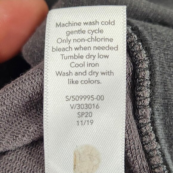 Athleta Sweater Womens Small Gray Camo Studio To Street Pullover Sweatshirt - Picture 9 of 11